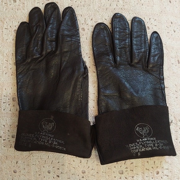 Original  MINT condition US Air Force flying gloves - Picture 3 of 7